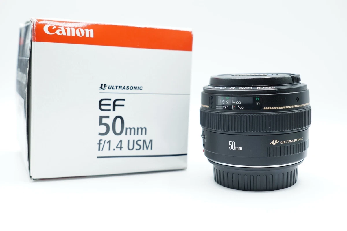 Preços baixos em Lentes de câmera Canon 50mm f/1.4 | eBay