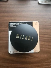 MILANI Conceal + Perfect Powder Foundation Shine Proof Makeup #06 Beige