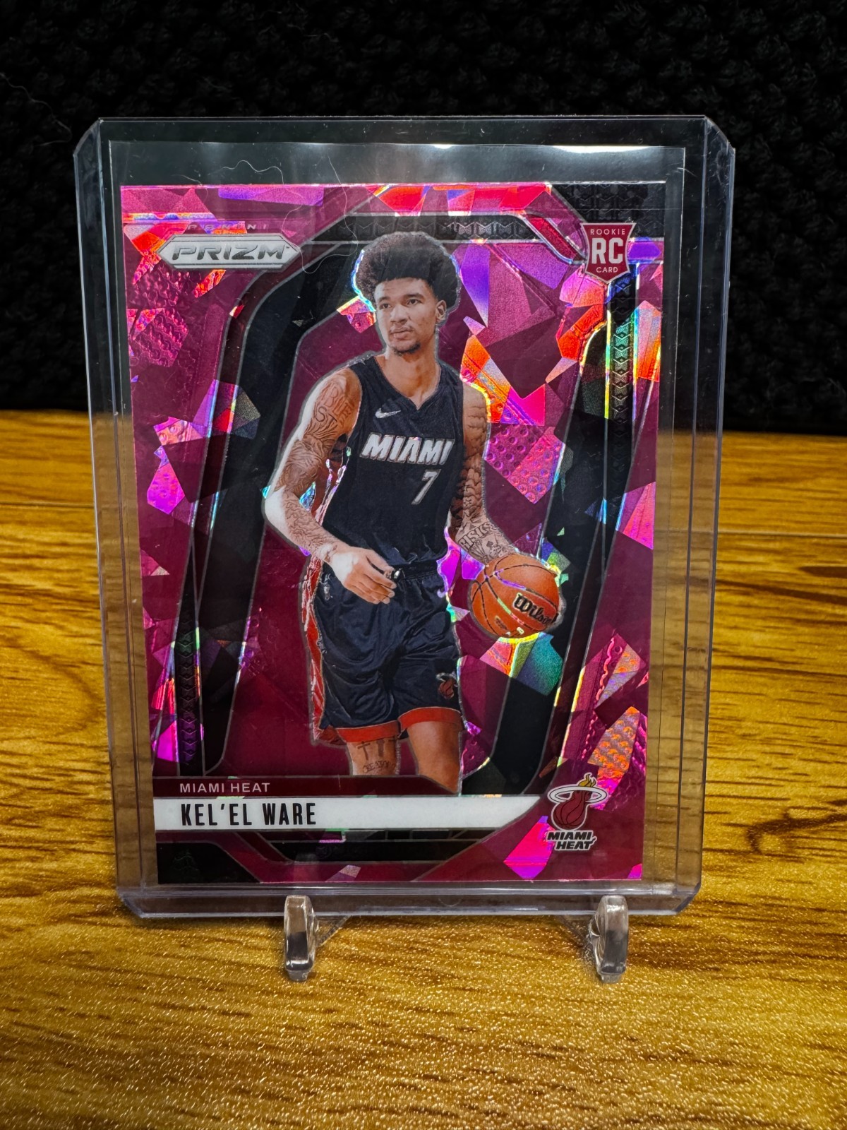 2024-25 Panini Prizm - Kel'el Ware #248 Pink Ice Prizm (RC)