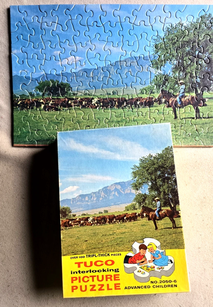Western Jigsaw Puzzles In Vintage Jigsaw Puzzles for sale | eBay