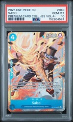 One Piece TCG Sabo OP10-049 Premium Card Collection Best Selection Vol. 4 Promo