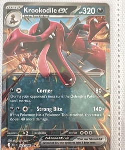 krookodile pokemon card value Krookodile Pokemon Card