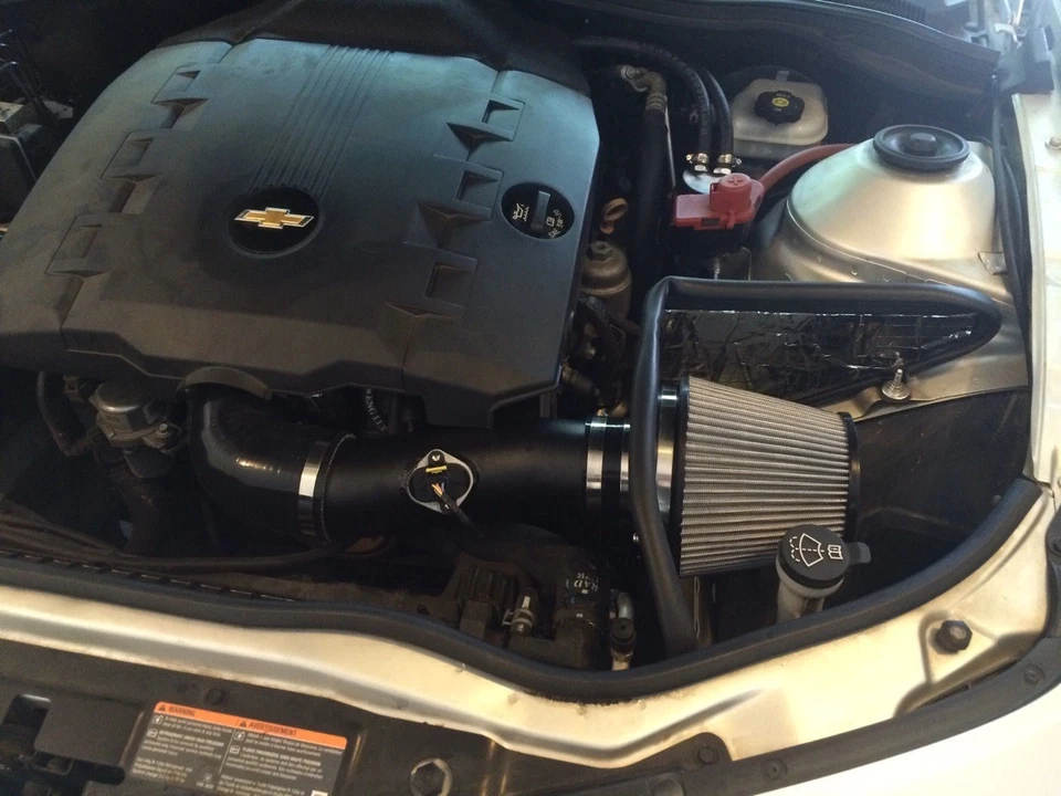 Система впуска холодного воздуха для 2012-2015 CHEVROLET CAMARO 3.6T V6 алюминий - Изображение 4 из 4