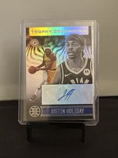 2020-21 Panini Illusions Trophy Collection Signatures Justin Holiday Auto TC-JHL