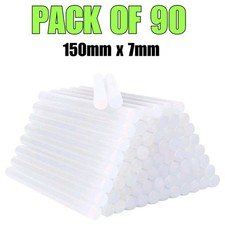 90pcs Hot Glue Sticks 7mm x 150mm Hot Melt Glue Gun Sticks for Glue Gun 0.10 per stick
