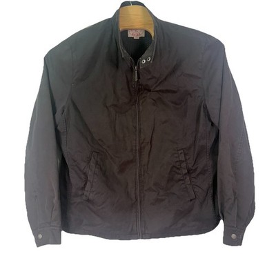 Brooks Brothers Harrington Jacket Mens XL Twill Bomber Windbreaker Full Zip