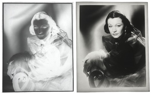 KC134-17 VIVIEN LEIGH Vintage 8"x 10" Foto + Negativ BERÜHMTE HOLLYWOOD SCHAUSPIELERIN