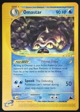 Omastar 23/144 Pokémon Skyridge LP on eBay