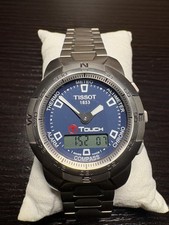 Tissot T-Touch Titanium Mens Watch Used with العلبة الأصلية and manuals