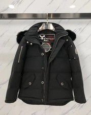 Men's Moose Knuckles down jacket S-2XL  black loose casual jacket new
