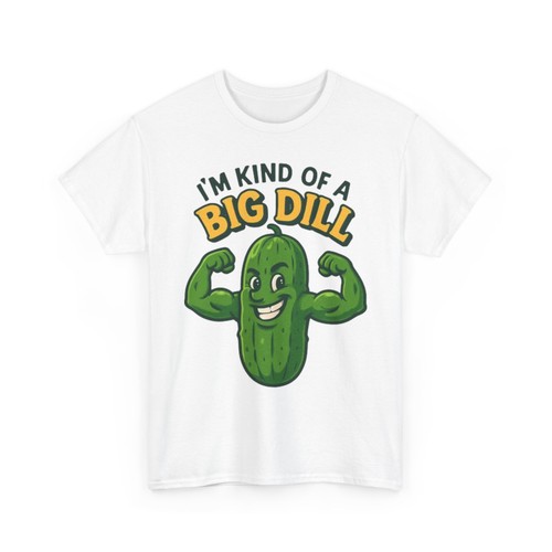Lustiges Pickle T-Shirt, I'm Kind of a Big Dill Tee, humorvolles Geschenk, süß […] - Bild 11 von 60