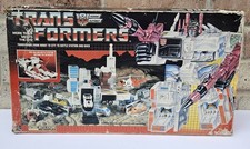 VTG Metroplex 1985 G1 TRANSFORMERS Vintage Autobot Battle Station W Box Inserts
