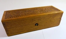 WHEELER & WILSON Sewing Machine Parts Box—Original Hardware—Restored & Refinishe