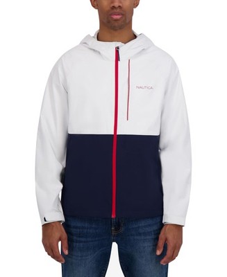 Nautica Mens Lightweight Sailing Jacket Waterproof Windproof Breathable