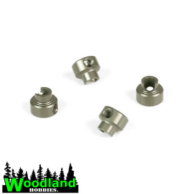 Tekno TKR9090A   Aluminum Sway Bar Collars (4pcs, EB/NB/ET/NT48 2.0)