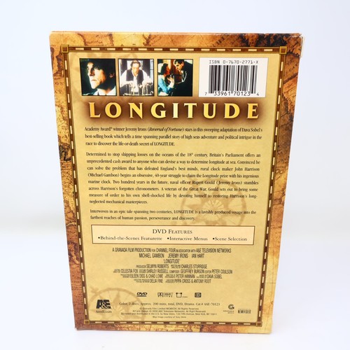 Longitude DVD NTSC A&E Adaptation Jeremy Irons/Michael Gambon/Ian Hart Tested - Bild 2 von 16