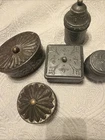 Vintage/Antique Lot Of (5) Small Tins/Containers