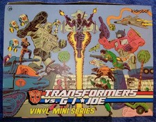 2017 Kid Robot Transformers vs GI Joe Mini-Figure Display Full 24 Sealed Boxes