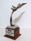 Top Gun Tomcat Jet Trophy Sherwin Williams Award Model Sculpture 16 3/4" tall — photo 4