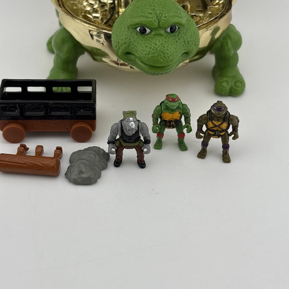 Castillo Raph Fuel Mini Mutantes Metalizados 1994 TMNT Teenage Mutant Ninja Turtle Foto 2 de 4