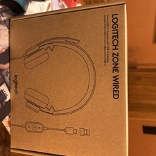 Brand New Logitech Zone Wired Headset 981-000876 Noise-Canceling USB-C USB-A
