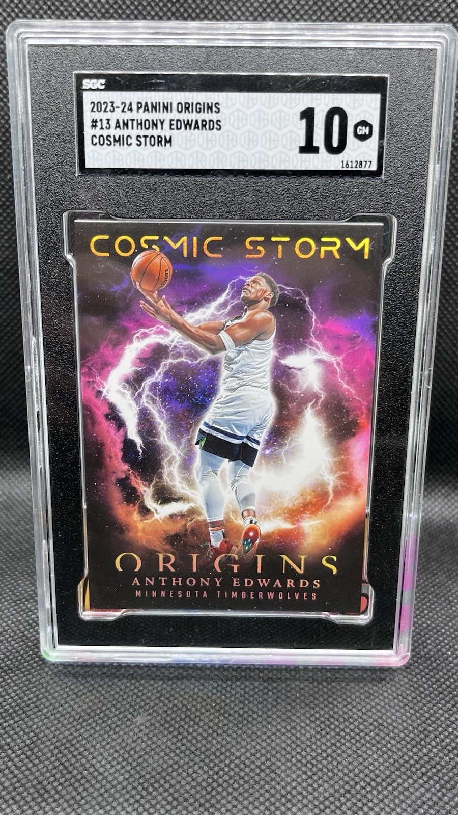 2023-24 Panini Origins - Cosmic Storm Anthony Edwards #13