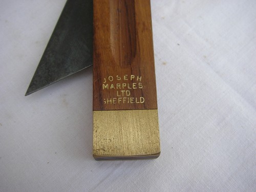 Sliding bevel by Joseph Marples Ltd. Sheffield. - Picture 2 of 5