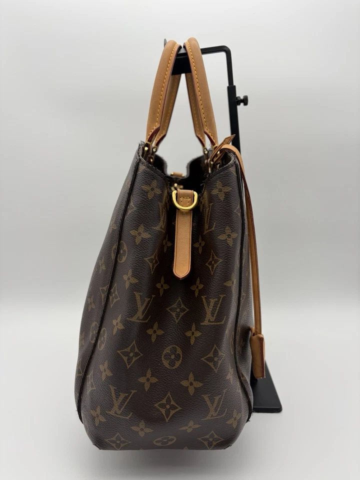 Холщовая сумка Louis Vuitton модель Montaigne GM с монограммой - Изображение 4 из 4