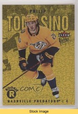 2021-22 Fleer Ultra Rookies Gold Speckled Rainbow Foil Philip Tomasino READ 0s6k
