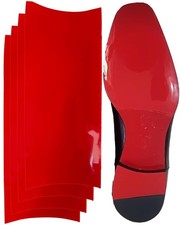 BHXANZOU Red Bottom Shoe Protector Compatible with Christian 10"x4", 4pcs