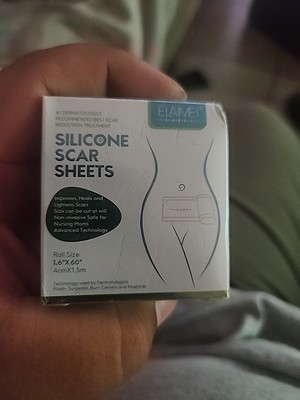 Medical Grade Silicone Scar Sheets, Silicone Scar Tape (1.6 X 60), Scar Removal