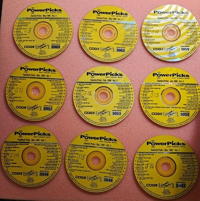 SOUND CHOICE KARAOKE  LOT OF 119 cdg CD+G HARD TO FIND Discs POWER PICKS VG INB2