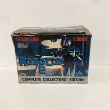Topps RoboCop 2 Complete Collectors' Edition Box 110 Glossy Cards & Stickers