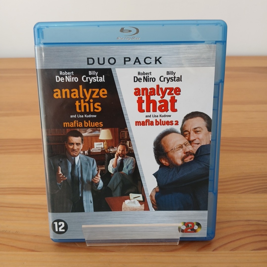 Analyze This / Analyze That BluRay Due Pack Robert De Niro Billy Crystal OOP VGC
