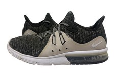 Nike‎ Air Max Sequent 3 Sequoia White Black Men\'s Size 10 EUC! Nike Air Max Sequent 3 Sequoia for Sale | Authenticity  main image 4