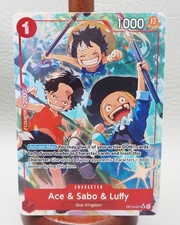 Ace & Sabo & Luffy [Alternate Art] OP13-007 Prices | One Piece