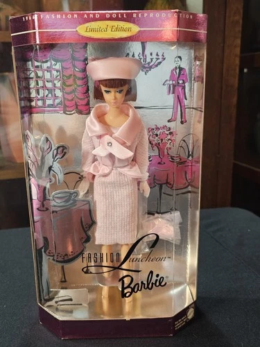 MIB VTG Fashion Luncheon Barbie 1962 Reproduction Limited Edition #17382