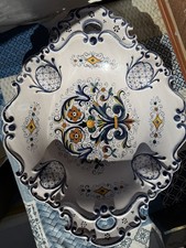 centrotavola Ceramica Deruta Colorazione Ricco Dipinta A Mano