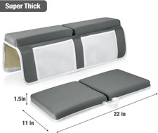 Comfortable Baby Bath Kneeler and Elbow Rest Pad Set Non-Slip Bathtub Kneeling