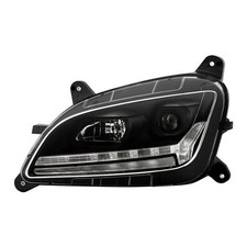 For Peterbilt 579 13-19 Headlight Signature Series Driver Side Black Light Tube For Peterbilt 579 13-19 Headlight Signature Series Driver Side Black Light Tube