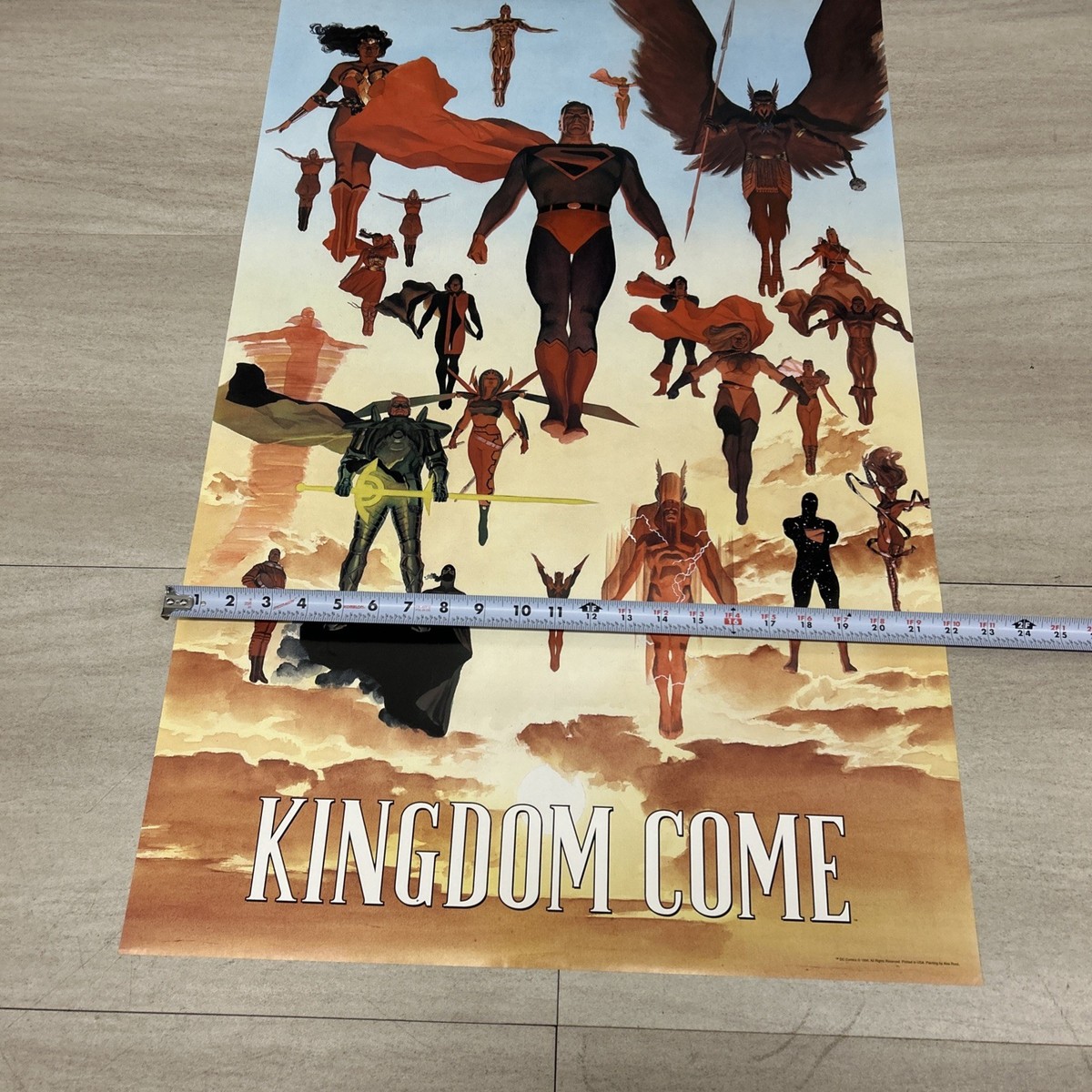 Alex Ross Kingdom Come Poster 1996 DC Comics | eBay