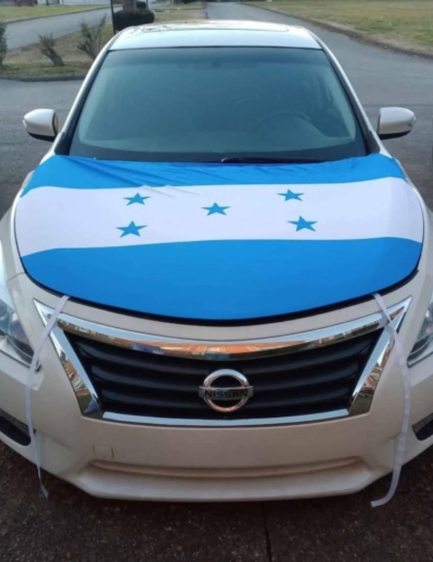 Honduras Bandera Para Carro Elastica Flag