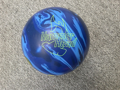 15 lbs USED Hammer HAMMER HEAD bowling ball