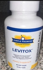 Simple Promise LEVITOX - Metabolism, Digestive & Liver Health (60 Caps) 09/2027!