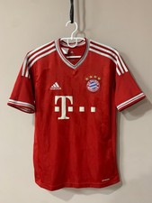 Bayern Munich 2012/2013 Home Football Shirt Adidas Soccer Size Youth XL