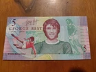 bn 13 NORTHERN IRELAND - 2006 - 5 POUND NOTE - GEORGE BEST (Footballer)
