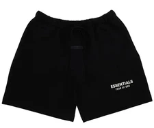 Spring/Summer 2025 Fear of God Essentials Classic Sweatshort 'Jet Black'