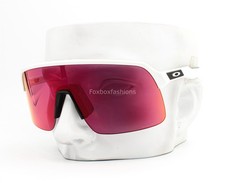 Oakley Sutro Lite Shield Sunglasses Matte White Prizm Field OO9463-2039 w/Pouch