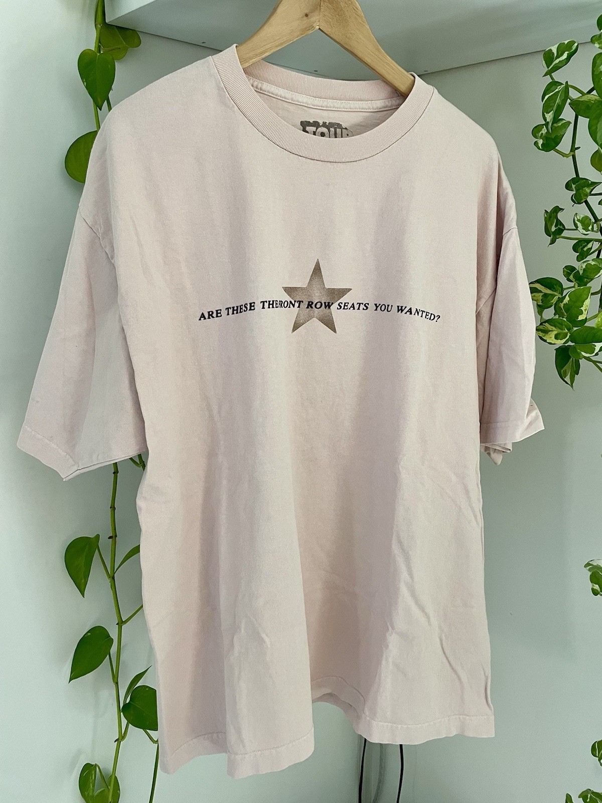 T shirt Travis Scott Utopia Circus Maximus Tour 2023 concerto XL prima fila