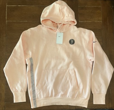 Nike Sabrina Fleece Basketball Pullover Mens Size M Peach Hoodie